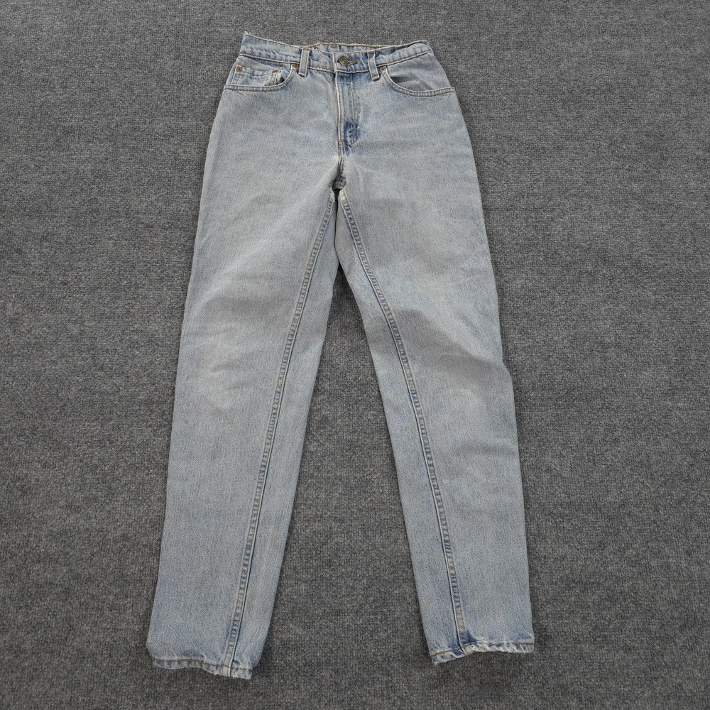 Vintage Levis Jeans Womens 5 JR M Blue Relaxed Fit Tapered 550 Denim 90s‎ USA